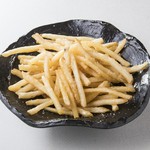 定番のフレンチフライです。 さっぱり塩で!