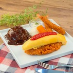 いくつになってもワクワクする「お子様ランチ」 を大人向けにプレートでご提供いたします。