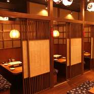 4名様用テーブル個室席