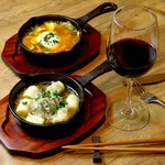 香味豊かなオイルに相性の良いシラスとネギでシンプルに仕上げました。白ワインや日本酒によく合います。