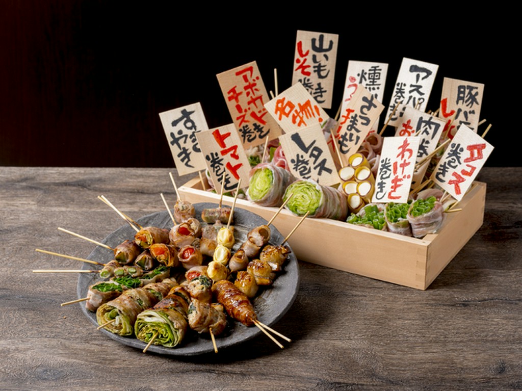 当店自慢☆野菜＆フルーツも串焼きにしちゃいました！