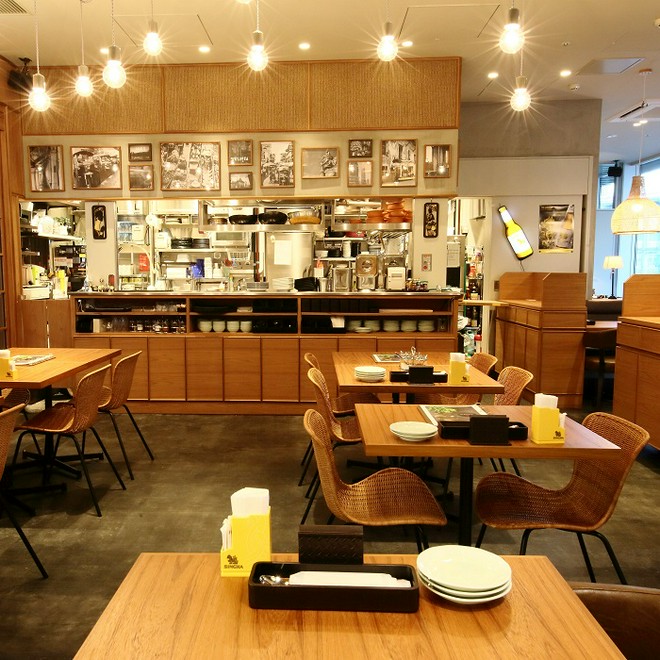 食器・内装にこだわっている