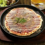 山芋100％！ふわとろな食感がやみつきになる、ヘルシーお好み焼き！