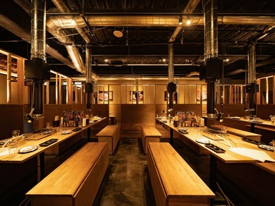 ゆっくり落ち着きながら、まずはお腹を満たして