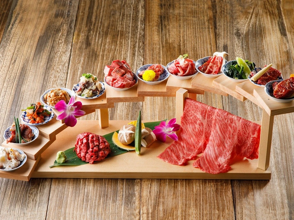 階段盛り