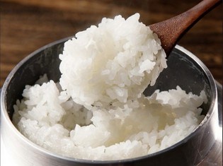 幻のお米。岐阜県産ハツシモの釜炊きごはん