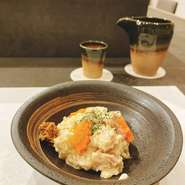 じゃがいもの食感を残しつつ、優しい味に仕上げているポテトサラダは一度お試しいただきたい。