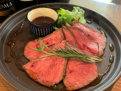BARBiGの絶品国産牛ローストビーフ