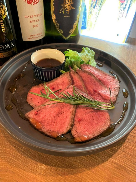 BARBiGの絶品☆黒毛和牛のローストビーフ