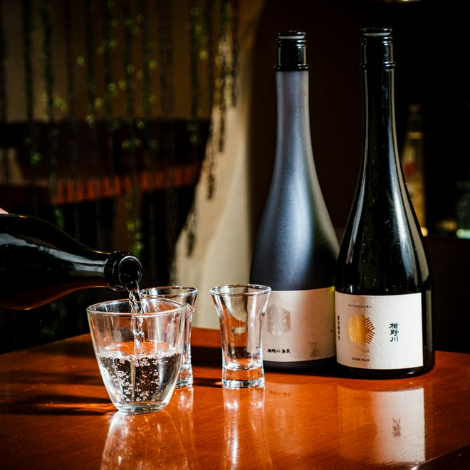 日本酒にこだわっている