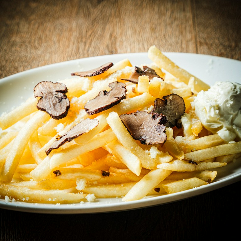 トリュフとマスカルポーネのポテトフライ