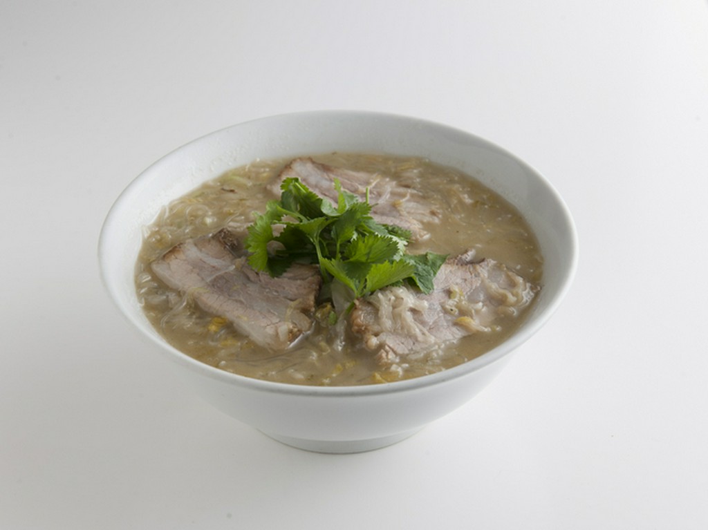  豚バラ肉と白菜漬け煮