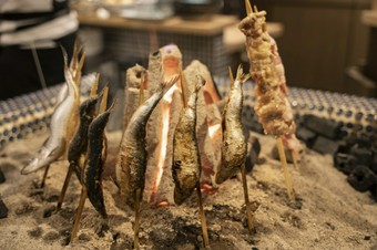 当店名物！本日の 原始焼き