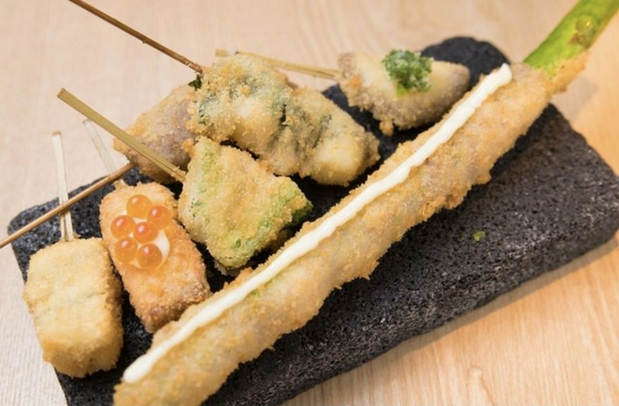 串揚げ十種盛り