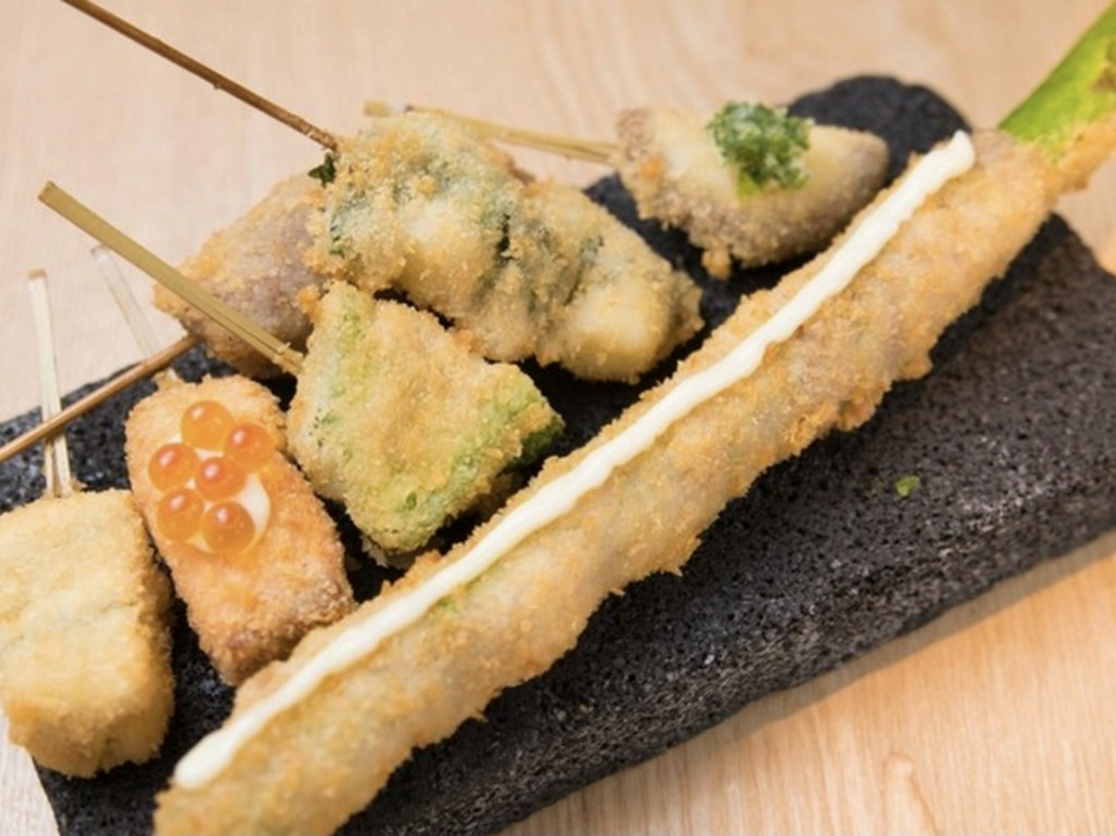 串揚げ十種盛り