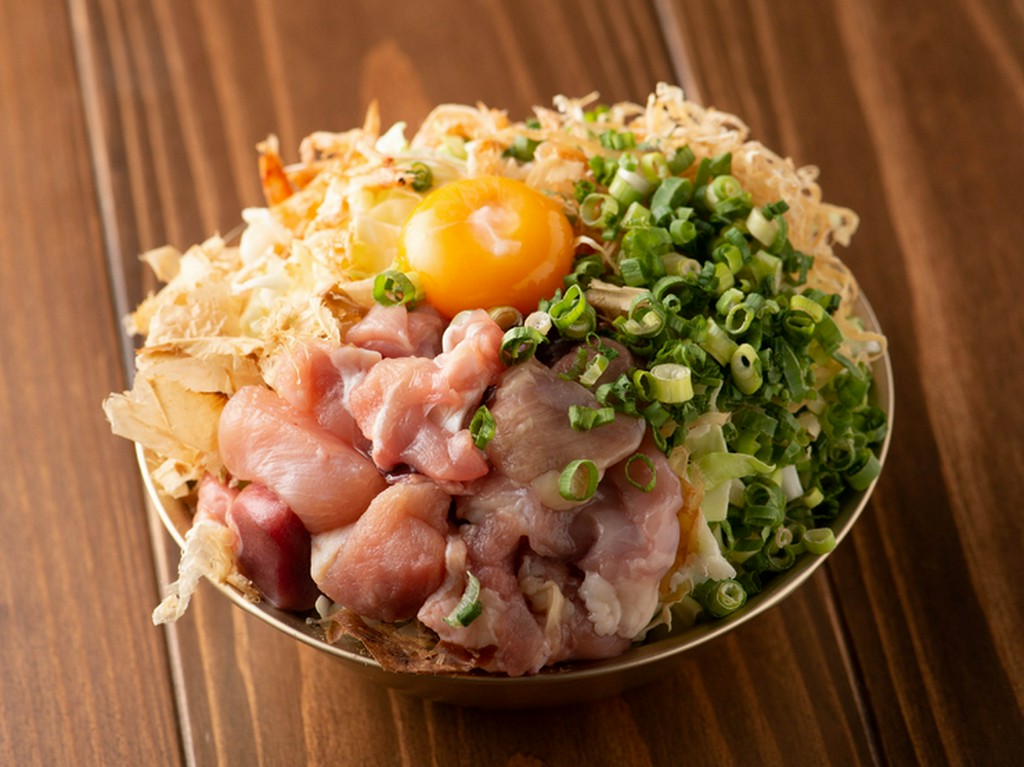 鶏玉ネギだらけもんじゃ