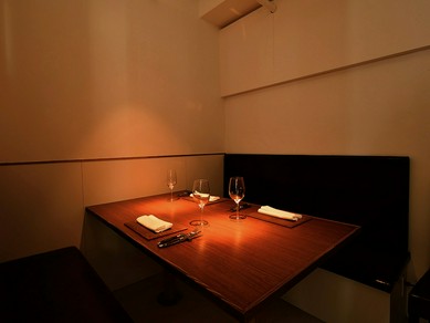 個室完備。完全プライベート空間