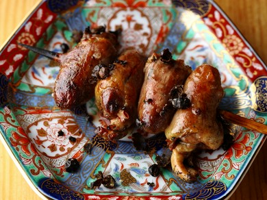 ＜おすすめ＞心ゆくまで伊達鶏雌串を堪能
