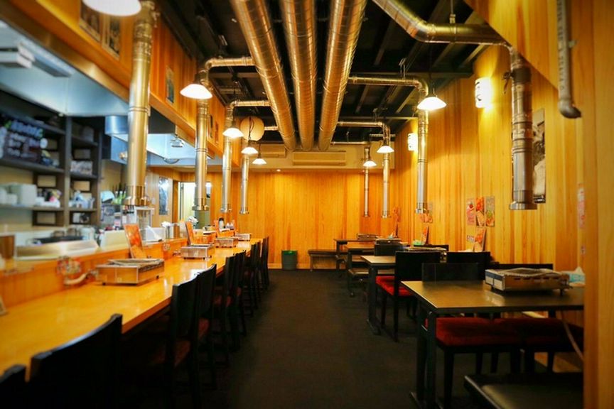 ゆったりと落ち着いた空間