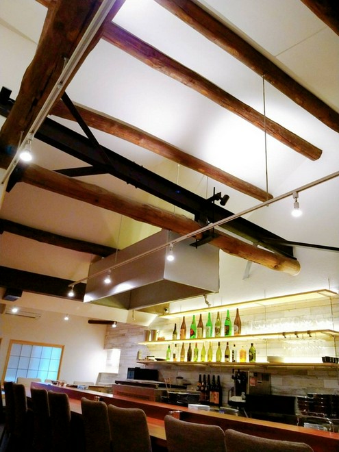 カウンター席がある