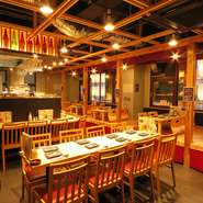 【テーブル席：2名様～・4名席・8名席・10名席などOK】