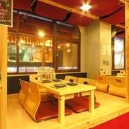 【お座敷席：2名様～20名様規模迄OK！】