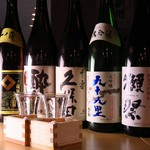 ウイスキー、焼酎、日本酒、カクテル、ビールなど宴会やるなら欲しいお酒はほとんど揃えております。
