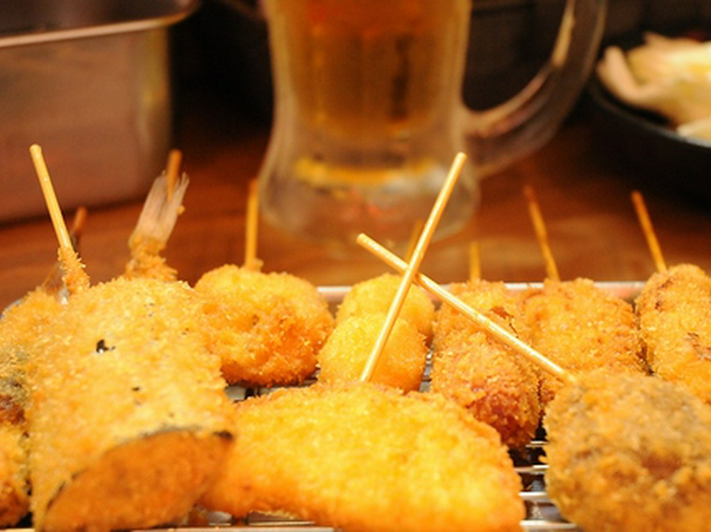 串揚げ1本50円～！その他新メニュー多数ござます。