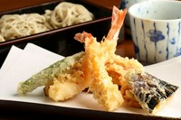 海老天と野菜天の盛り合わせです