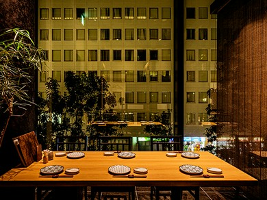 テーブル席 竹の間