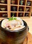 大アサリを堪能してください。すっきりとした味わいはお酒とよく合います