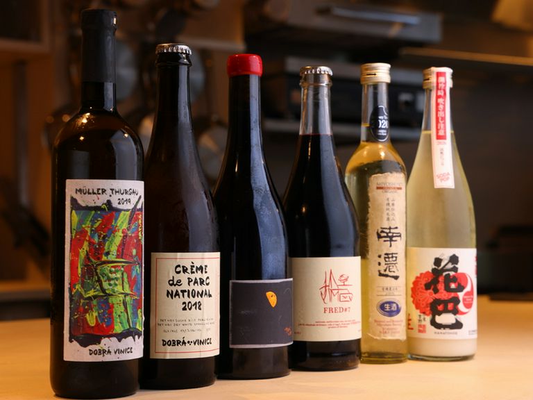 ワインや日本酒、クラフトビールも。