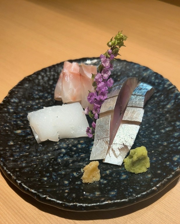 造り三種盛り合せ