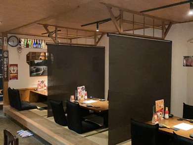 お席タイプ幅広くご用意しております