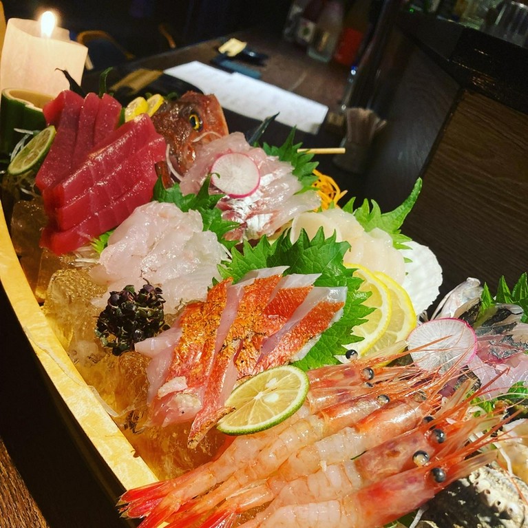 〈お造り盛り合わせ〉社長盛り