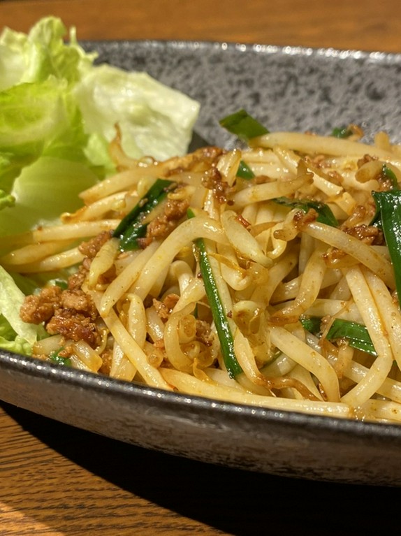 楓のもやし炒め