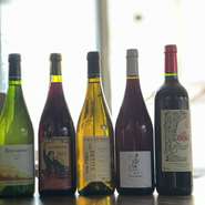 料理に合わせて４杯のワイン
