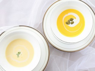 山梨県産の旬野菜にこだわり、それぞれに適した調理法を選択