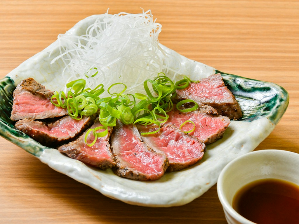 短角牛の温たたき