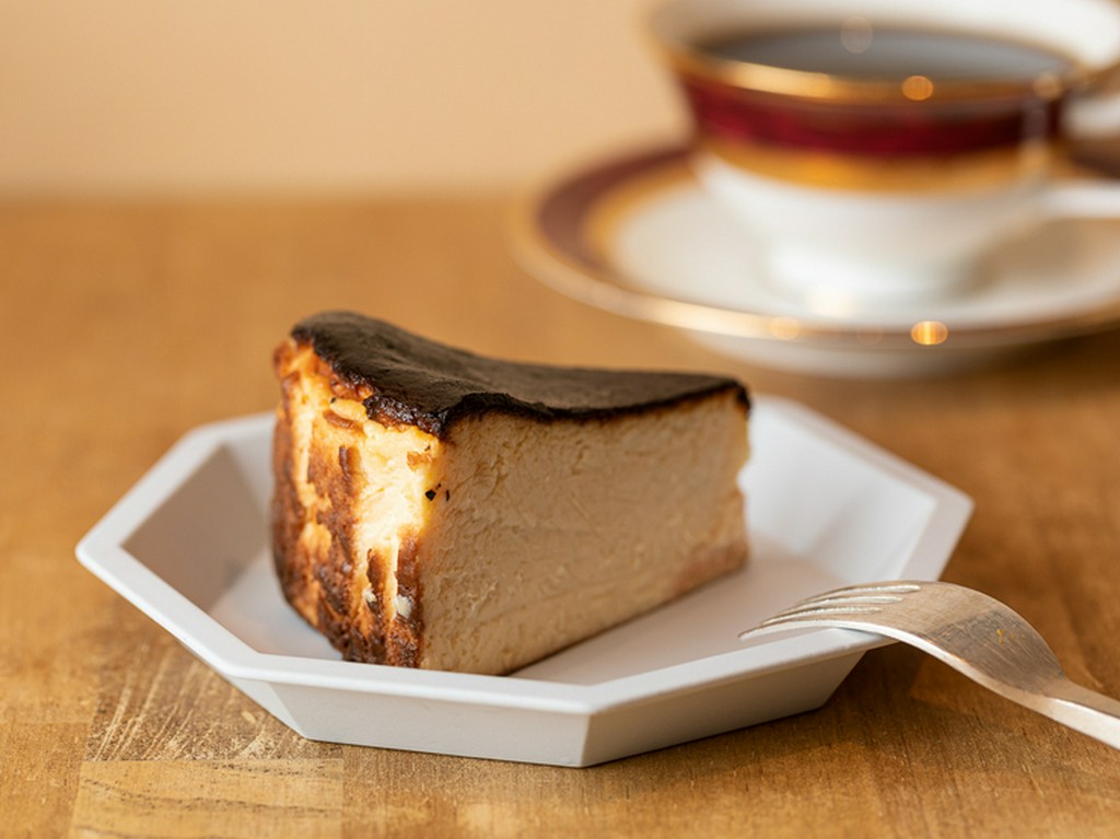 バスクチーズケーキや、季節ごとのコーヒー＆スイーツもお目見え