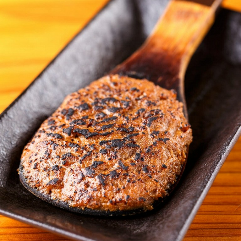 自家製肉味噌の炙り