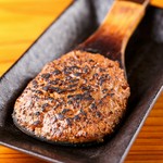 自家製肉味噌の炙り