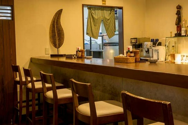 カウンター席がある