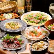 仕事終わりの仲間内で
ママ友会で
女子会で
様々なコースご用意しております。