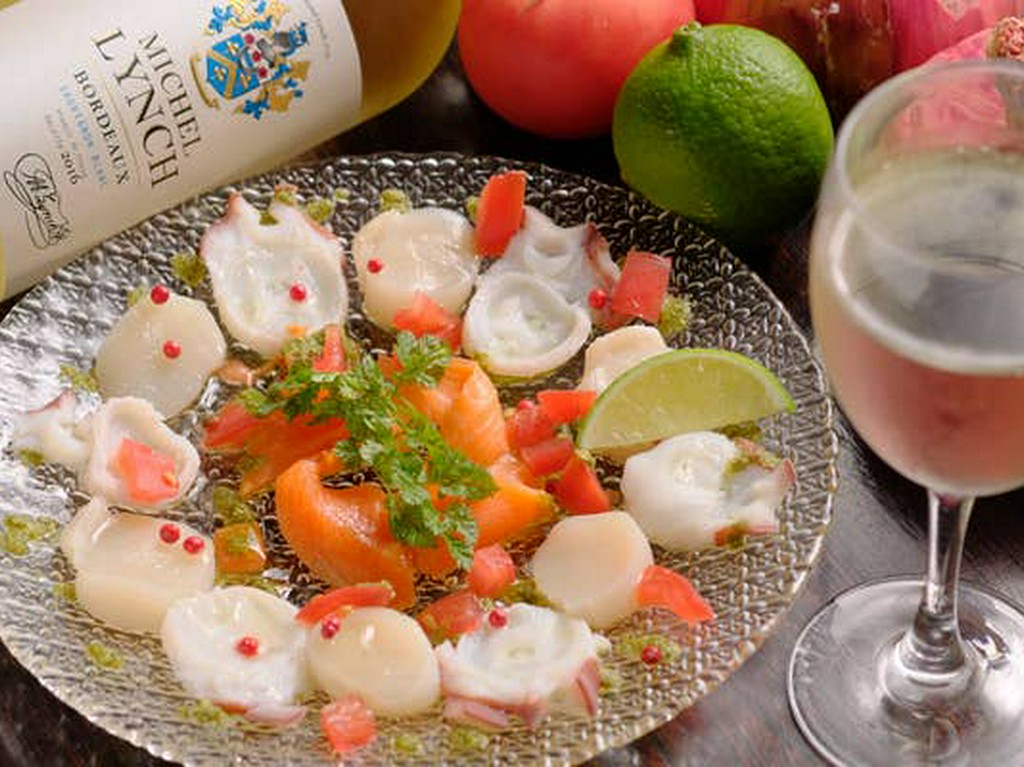 鮮魚のカルパッチョ