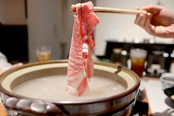 前沢牛満喫＋上ステーキコース『しゃぶしゃぶ』〈個室確約〉