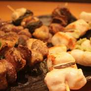 他店とは一味違う旨味の詰まった焼き鳥をお楽しみください