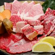 ・和牛カルビ
・黒毛牛ハラミ
・和牛十秒ロース
・和牛中落ちカルビ