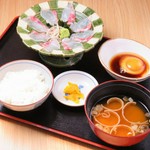 卵を溶いたタレが絶品! 一度食べたらやみつき! 宇和島の漁師飯。