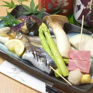 炉端焼き盛り合わせ